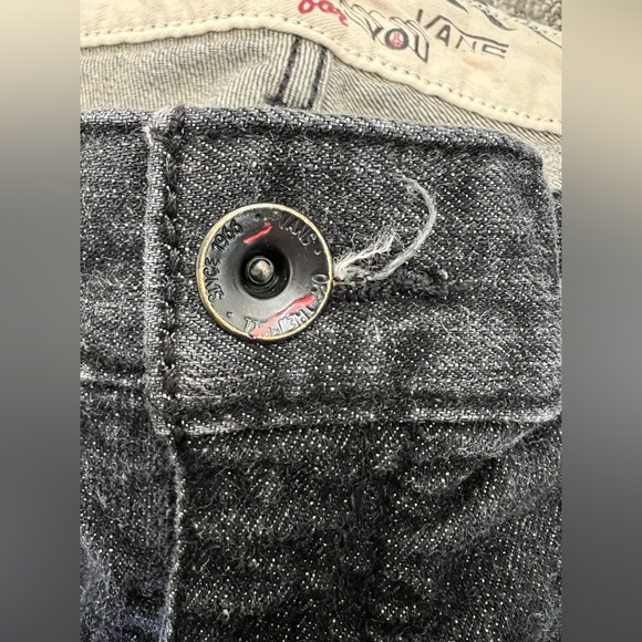 VANS Customade Jeans For You Jeans 36x34 Denim Straight Dark Wash - Picture 4 of 14